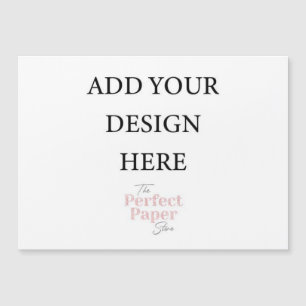 5 x 7 Magnetic Postcard Invitation Landscape