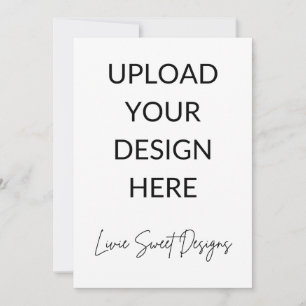 5" x 7" Portrait Card