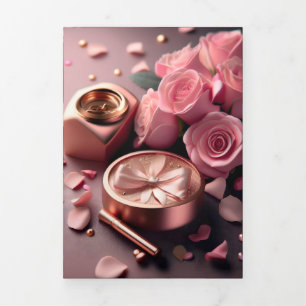 5" x 7" Trifold Letter Fold Invitation