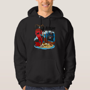 5 Year Old Pirate Birthday Pirates Ship Arr 5th Bi Hoodie