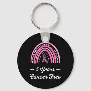 5 Years Breast Cancer Survivor  Keychain