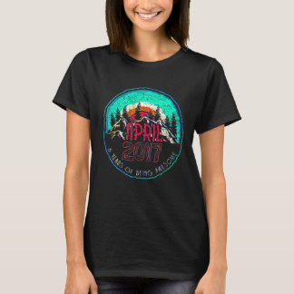 5 Years Old Birthday  April 2017 T-Shirt