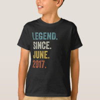 5 Years Old Legend Since June 2017 5th Birthday