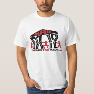 5 Years Too Many T-Shirt (Pillars of war)