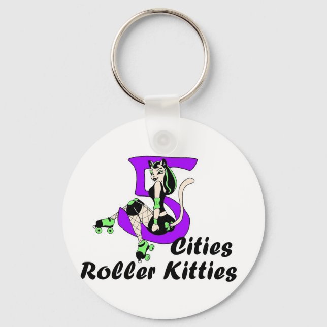 5CRK Logo key chain (Front)