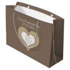5e anniversaire mariage de bois sac cadeau photo