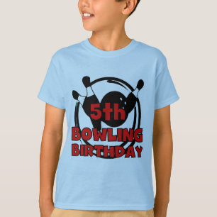 5e Bowling Anniversaire Tshirts et cadeaux