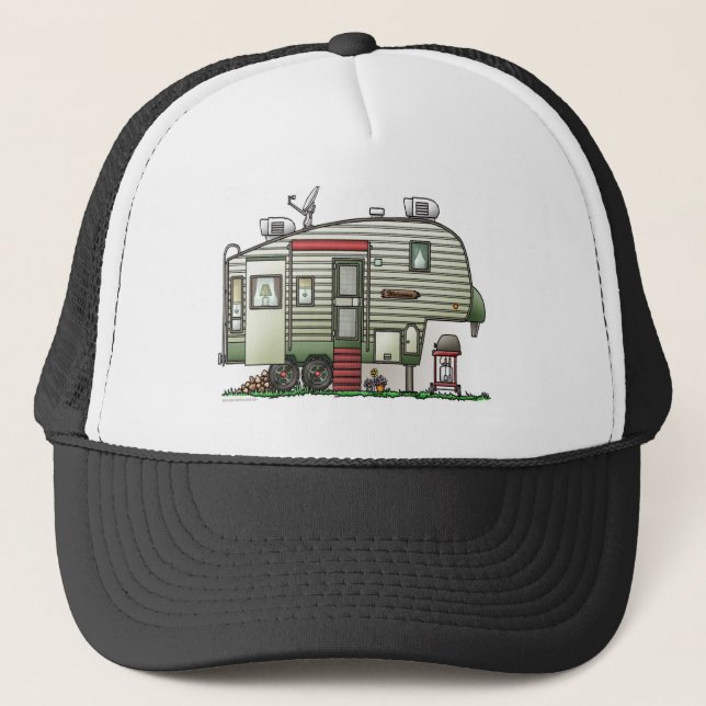 5ème casquette de pointe de campeur de roue (Devant)