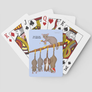 5ème Jour des cartes de jeu de Noël (5 anneaux