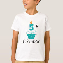 5ème L'anniversaire badine le T-shirt