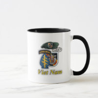 5ème Tasse de guerre de Vietnam de bérets verts de