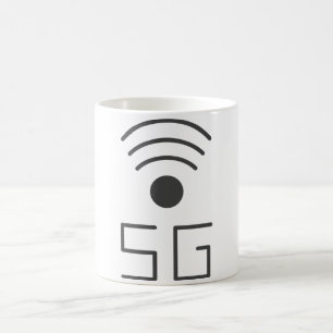 5G WiFi Icon Coffee Mug