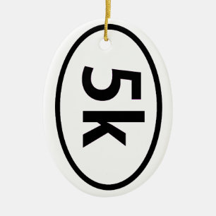 5k ceramic ornament