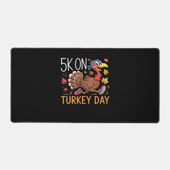 5K Jour De La Turquie Thanksgiving Runic T-Sh Clas (Recto)