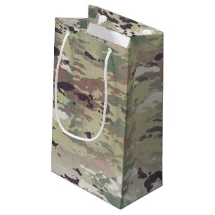 5lx3wx8.5h Small Gift Bag Army OCP Camo Uniform