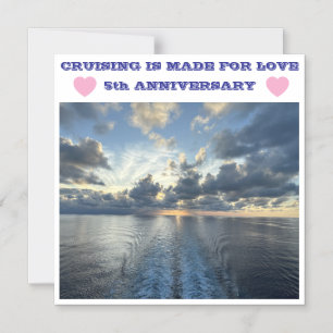 5th ANNIVERSARY CRUISE DOOR MAGNET