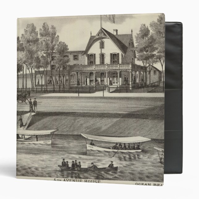 5th Avenue House, Ocean Beach, NJ Binder (Front/Inside)