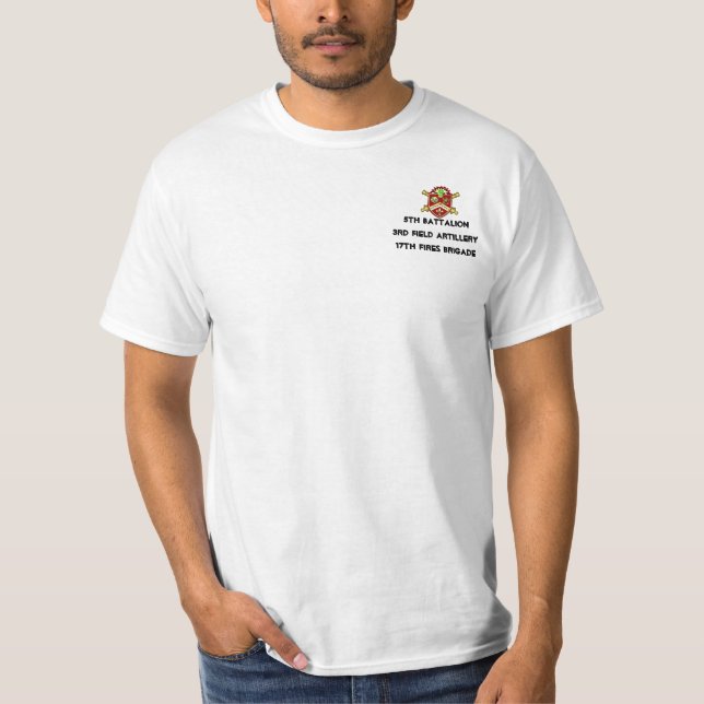 5th Battalion 3rd Field Artillery T-Shirt (Front)