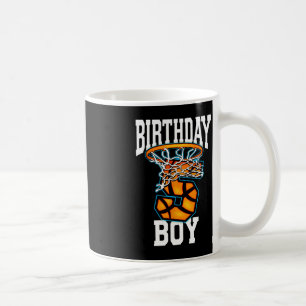 5th Birthday Basketball 5 Years Old Kids Gift Coffee Mug