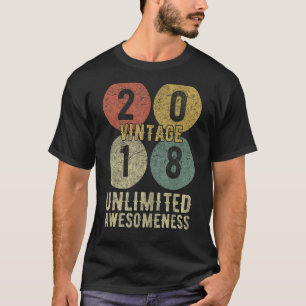5th Birthday for Child Retro 5 Year Old Vintage 20 T-Shirt