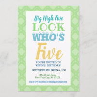 5th Birthday Invitation Slogans