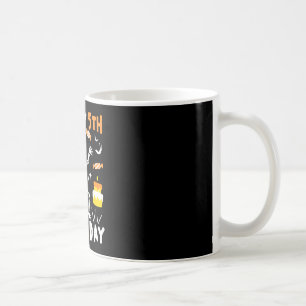5th birthday kids funny skeleton 5th birthday coffee mug