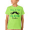 5th Birthday Moustache Personalized