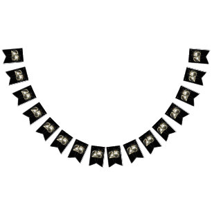 5th Birthday or Anniversary Party Sparklers Bunting Flags