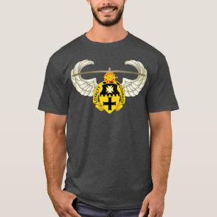 5th Cavalry DUI w Badge wo Txt T-Shirt