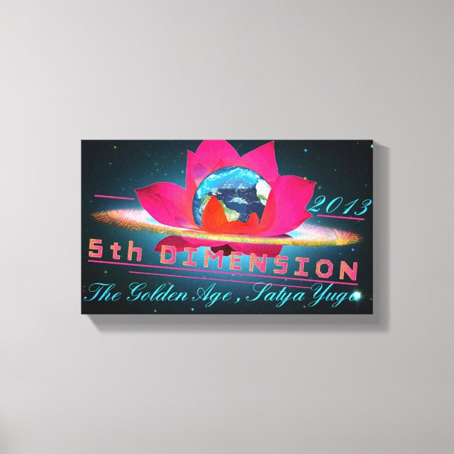 5th Dimension - Wrapped Canvas (Front)