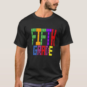 5th Fifth Grade Blocks Back To School Kids Teacher T-Shirt