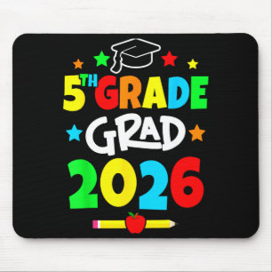 5th grade 2026 fifth grade grad elementary school  mouse pad
