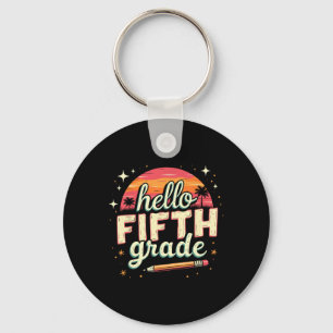 5th Grade Back To School Essentials Keychain