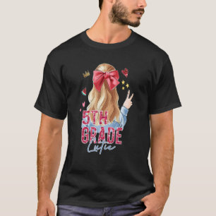 5th Grade Back To School Outfit For Girls Team Fif T-Shirt