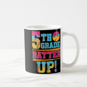 5th Grade Batter Up Softball Baseball Basketball B Coffee Mug