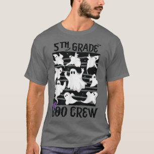5th Grade Boo Crew Teacher Student Team Spooky Bab T-Shirt
