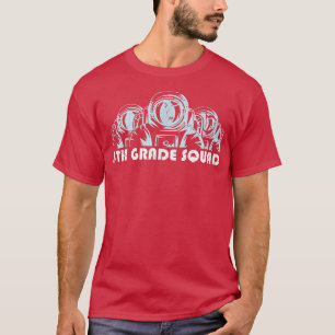 5th Grade Boys Squad Back To School Astronauts T-S T-Shirt