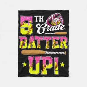 5th Grade Butter Up Softll Ice Cream Drip Ck To Sc Fleece Blanket