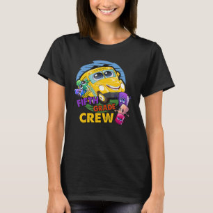 5th Grade Crew Kid Teacher School Bus Crayon 5th G T-Shirt