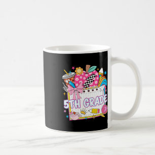 5th Grade Fifth Grade Girls Kids Funny Back To Sch Coffee Mug