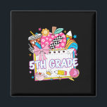 5th Grade Fifth Grade Girls Kids Funny Back To Sch Magnet<br><div class="desc">5th Grade Fifth Grade Girls Kids Funny Back To School</div>