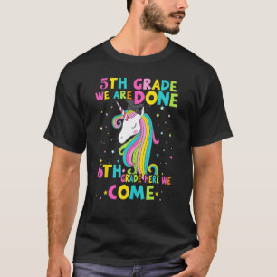 5TH GRADE Graduation Magical Unicorn 6TH GRADE Her T-Shirt