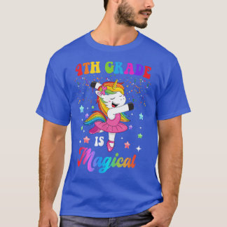 5th Grade Is Magical Dancing Unicorn Back To Schoo T-Shirt