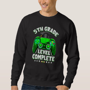 5th Grade Level Complete 5th Grader Graduation 202 Sweatshirt