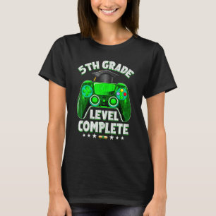 5th Grade Level Complete 5th Grader Graduation 202 T-Shirt