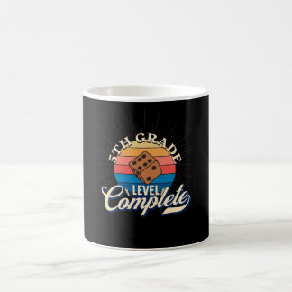 5th Grade Level Complete Gamer Class Graduation Coffee Mug