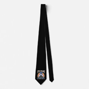 5th Grade Level Complete Graduation Gaming Gamer Tie