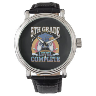 5th Grade Level Complete Graduation Gaming Gamer Watch