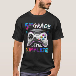 5th Grade Level Complete Happy Last Day Of School  T-Shirt