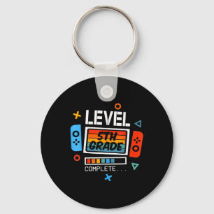 5th Grade Level Complete Last Day Of School Video  Keychain
